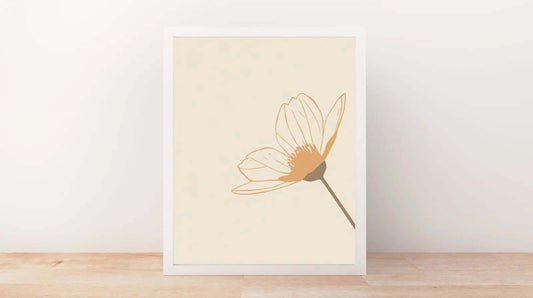 Minimalist Floral Trio – Digital Wall Art earthART