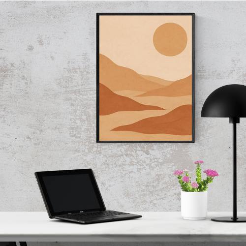 Earthy Tones Desert