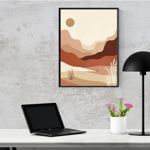 Earthy Tones Desert