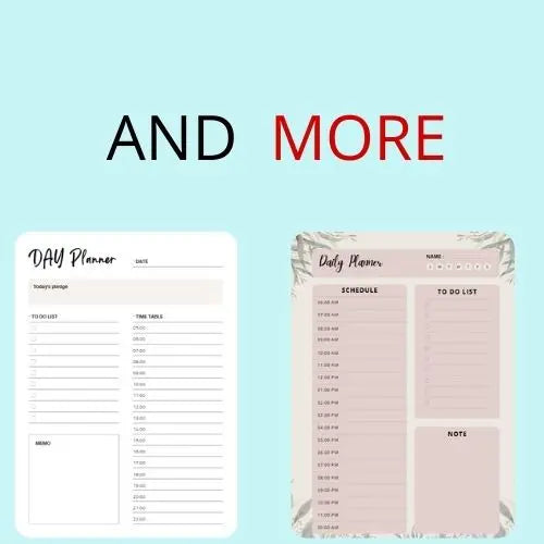 Digital Planner – Printable & iPad-Friendly Ma boutique