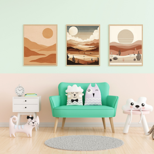Earthy Tones Desert