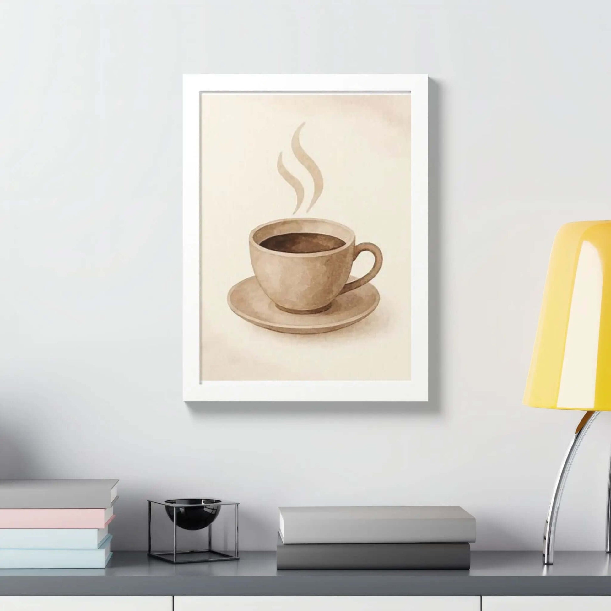 Warm Cup – Watercolor Wall Art (Digital Download) earthART