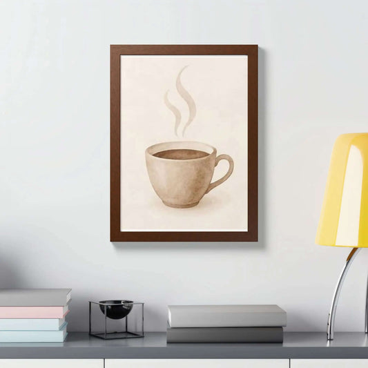 Warm Cup – Watercolor Wall Art (Digital Download) earthART