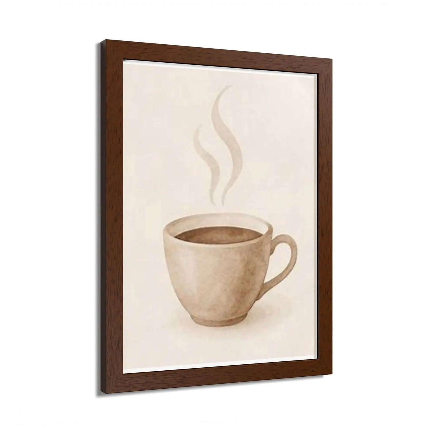 Warm Cup – Watercolor Wall Art (Digital Download) earthART