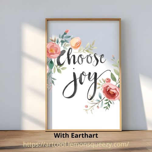 Inspirational Quote Wall Art Set – “Home Sweet Home”, “Choose Joy”, “You Got This” – Printable Motivational Posters, Digital Download Decor