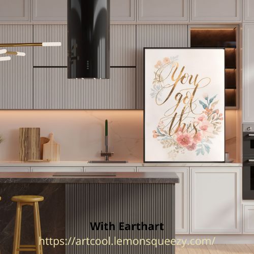 Inspirational Quote Wall Art Set – “Home Sweet Home”, “Choose Joy”, “You Got This” – Printable Motivational Posters, Digital Download Decor